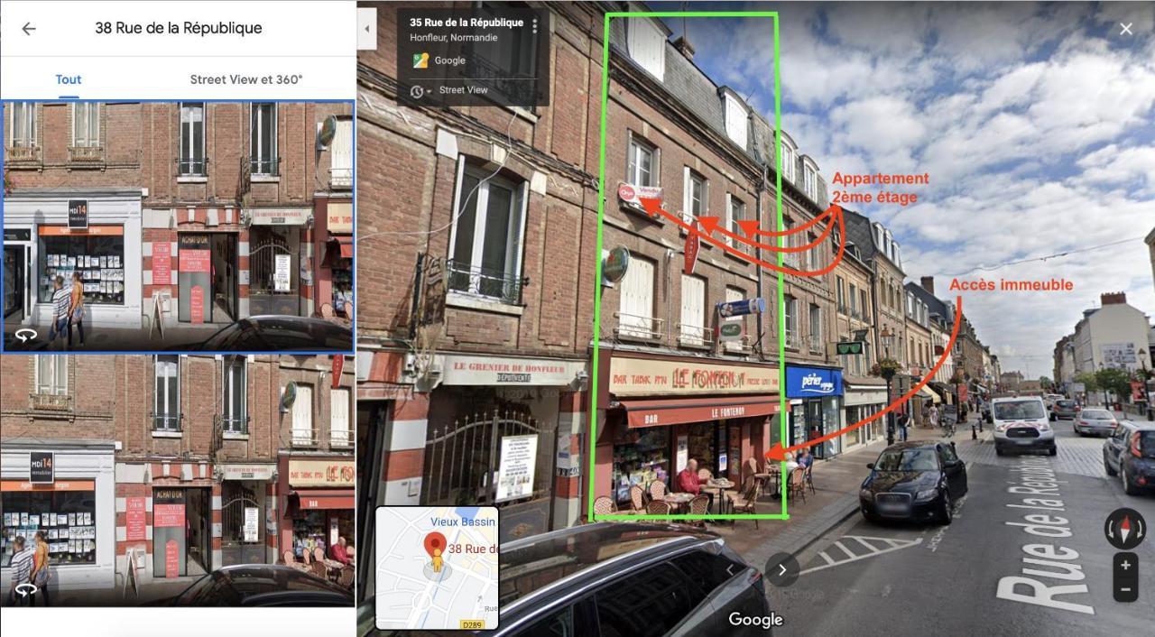 Appartement T2 Cosy Honfleur Citystay Coeur Honfleur Netflix Wifi Exteriör bild